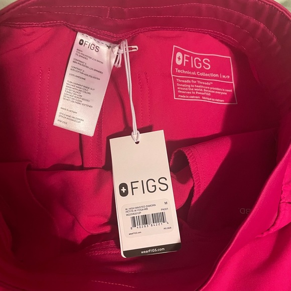 Figs Pants - Ultra Rose Zamora™ Jogger Scrub Pants